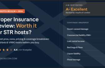 Proper Insurance review 2026 for Airbnb and VRBO short-term rental hosts — coverage snapshot and Trustpilot rating