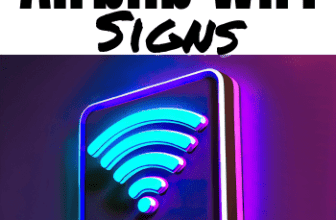 Best Airbnb WiFi Signs