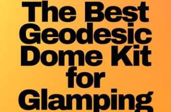 Geodesic Dome Kit for Glamping