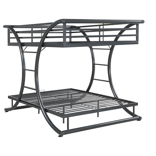 Stephan Full over Full Bunk Bed Gunmetal